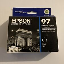 Epson 97 XL Black Ink Cartridge T097126 Extra High Capacity Ex 05/2012 picture