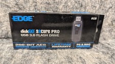 Edge Tech - PE242947 - EDGE 8GB DiskGo Secure Pro USB 3.0 Flash Drive - 8 GB - picture