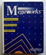 Megahaus Megaworks Spell Checker/Mail Merge for AppleWorks, VTG 1984 Apple II picture
