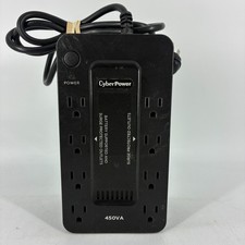 CyberPower SE450G1 Battery Back-Up System and Surge Protector NEEDS NEW BATTERY picture
