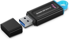64GB - Bootable USB Drive 3.2 for Windows 11/10 / 8.1/7, 64GB, black picture
