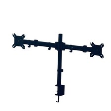 Monoprice Essential Dual Monitor Articulate Arm Desk Mount 180° Swiv/360 Rotate picture