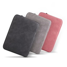 Premium PU Leather Laptop Sleeve Case for MacBook Air Pro 11 13 14 15