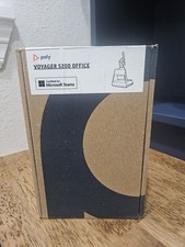 POLY Voyager 5200 Office Bluetooth Headset Microsoft Team CB52322-M CD Open Box picture