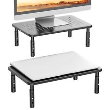 WALI Monitor Stand Riser, Laptop Holder, 3 Height Adjustable Underneath Storage picture