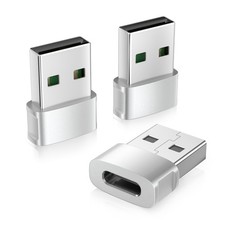 for iPhone 17 Air 16 Pro Max Car Charger Adapter 3Pack,USB Male to USB Type C picture