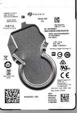 ST1000LM035 P/N:1RK172-123 F/W: MCC3 S/N: WDEM WU 1TB SEP 2017 CHINA SEAGATE picture