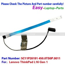 New For ThinkPad L16 Gen 1 21L3 21L4 LCD EDP Cable Non Touch 30Pin 5C11P26191 picture