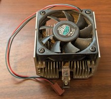 Cooler Master CPU Cooler Socket 462 Socket A Heatsink Fan Vintage PC 3-Pin Vtg picture