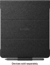 Amazon - Kindle Scribe Fabric Folio Cover with Magnetic Attach - Black | Kindle picture