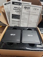 Tripp Lite HDBaseT HDMI over Cat5e/6 Extender 2-Port USB Hub Black B013-HU-4K picture