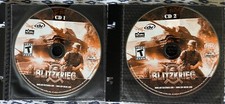 Vintage Blitzkrieg Attack of the Only Defense (PC, 2003) CD-ROM Game CD 1&2 picture