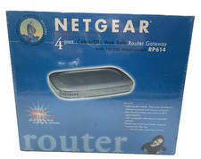 Netgear RP614, 4-Port Cable/DSL Router Gateway 10/100 Mbps Switch NIB Sealed picture