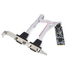 IOCrest SI ADA15069 Dual RS232 Serial Port Card for Embedded Computers picture