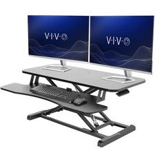 VIVO Black Height Adjustable 36