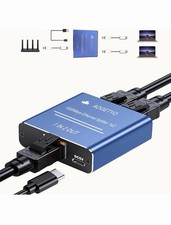 AOGETYO 1000Mbps Ethernet Splitter 1 IN 2 OUT Gigabit Adapter CAT5-8 picture