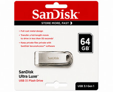 SanDisk Ultra Luxe USB 3.1 Flash Drive – 5 Pack | Premium Metal USB Flash Drives picture