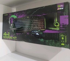 HyperGear 4-in-1 Gaming Kit Keyboard, Mouse, Headphones, Mouse Pad picture