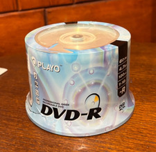 PLAYO MEDIA DVD-R 60 PK- NEW & SEALED- picture