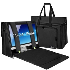 Hard PE All-in-Computer Monitor Carrying Case for 21–24 Inch iMac, PC Storage... picture