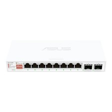 ASUS QG-U1080, 5-Port 2.5G and 2-Port 10G SFP+ Unmanaged Switch, WHITE picture