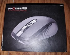 FMOUSE Future Mouse Dual Mode Wireless Mouse Bluetooth 2.4G Rechargeable Silent picture