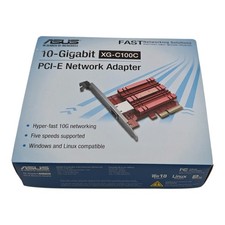 ASUS XG-C100C 10G Network Adapter PCI-E x4 Card with Single RJ-45 Port and Built picture