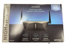 NETGEAR Nighthawk AX3000 4-Stream Dual-Band Wi-Fi 6 Router - RAX35-100NAS picture