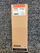 GENUINE Epson PRO12 Orange Ink 700ml P7570 & P9570 T44HA Date: January 2029 picture