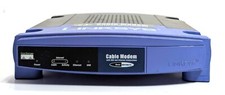 Linksys BEFCMU10 V3 Cable Modem Tested Working No Power Cord Parts As Is Used picture