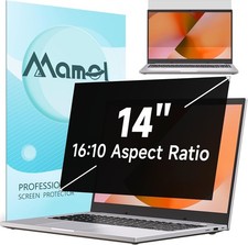 Nano Laptop Privacy Screen 14 Inch 16:10, Matte Anti Glare Filter for Lenovo Hp picture