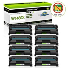 8PK 148X W1480X Toner Cartridge for HP LaserJet Pro 4001n MFP 4101fdw~NO CHIP picture