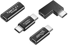 USB C Adapter (4 Pcs), Support USB C Full Function, Support 10Gbbps Rate, Audio picture