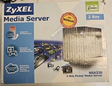 ZyXEL 2-Bay Power Media Server NSA320 (Read Desc.) picture