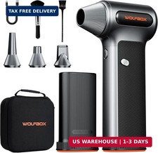 MF200-2PK Compressed Air Duster, 2 Swappable Batteries & Case picture