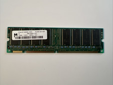 Micron 128MB SDRAM DIMM - MT8LSDT1664AG-10EB1 - Vintage PC Memory picture