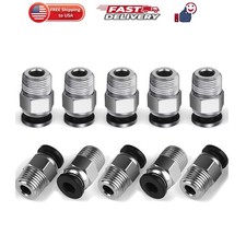 10PCS PC4-M10 PTFE Tube Connector Fittings, Bowden Coupler for 3D Printer picture