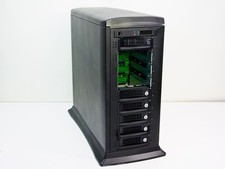StorCase S10A107 IFS-9 SCSI LVD/SE 9-Bay Hard Drive Storage Cabinet 6 Caddies picture