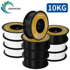 Kingroon 10KG 1.75 mm PLA PETG Matte Bundle Roll Spools 3D Printer Filament 1KG picture