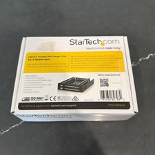 StarTech 2 Drive Trayless Hot Swap 2.5'' SATA Mobile Rack HSB220SAT25B picture