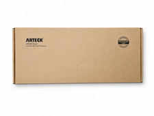 Arteck HB098 Bluetooth Wireless Keyboard Silver Rechargeable Universal w/ Box picture