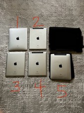 Bundle Of 5 Gen 1 + 2 iPads- FOR PARTS ONLY- See Description picture