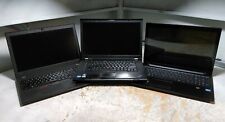 Lot of 3 Defective Lenovo Mix Model ThinkPad Laptops i5 i7 0RAM 0HD No PSU AS-IS picture