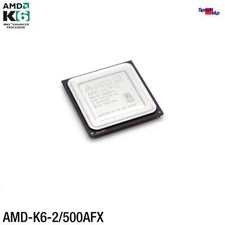 Cpu Amd K6-2 /500afx 500Mhz 2.2V Core 3.3V Io Processor Socket 7 Retro picture