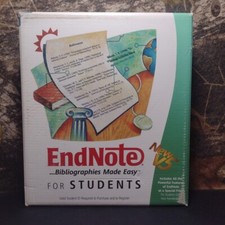 EndNote For Students V5 (Windows Edition, CD ROM) Bibliography creation Software picture