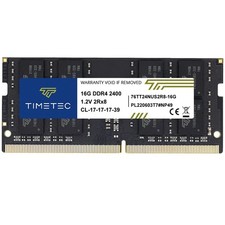 16GB DDR4 2400MHz PC4-19200 Non-ECC Unbuffered 1.2V CL17 2Rx8 Dual Rank 260 Pin picture