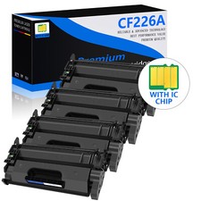4 Pack CF226A 26A Toner Cartridge for LaserJet Pro M402 MFP M426 M402dw M426dw picture