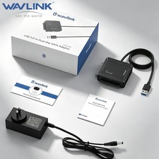 WAVLINK USB3.0 to Dual Bay SATA Adapter External 2.5