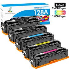 5PK for HP 128A CE320A Toner LaserJet Pro Color MFP CM1415fnw CP1525nw CP1525n picture