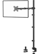 Single Monitor Stand Desk Mount 39 inch Tall Monitor Stand Fully Adjustable A... picture